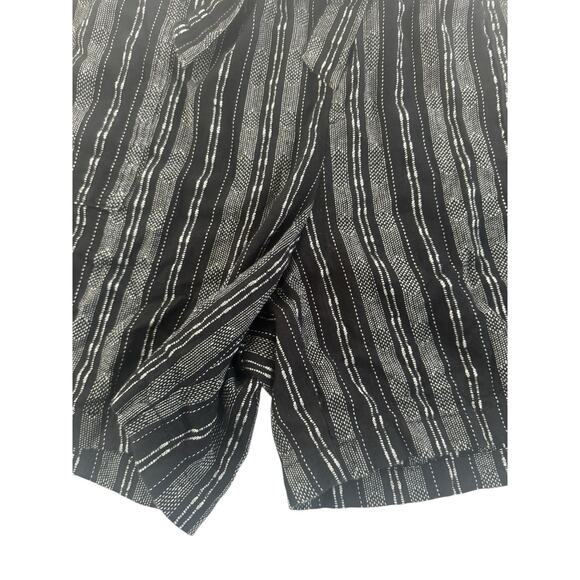 NWT a.n.a. Linen Blend Shorts Women Plus Size 2X High Waist Tie Beach Boho #5758 - Picture 2 of 14